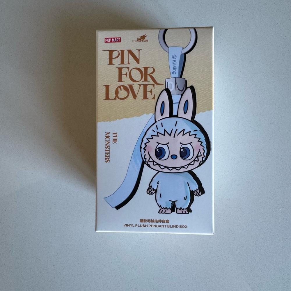 PopMart Pin For Love Labubu: New, unopened, purchased from official PopNow